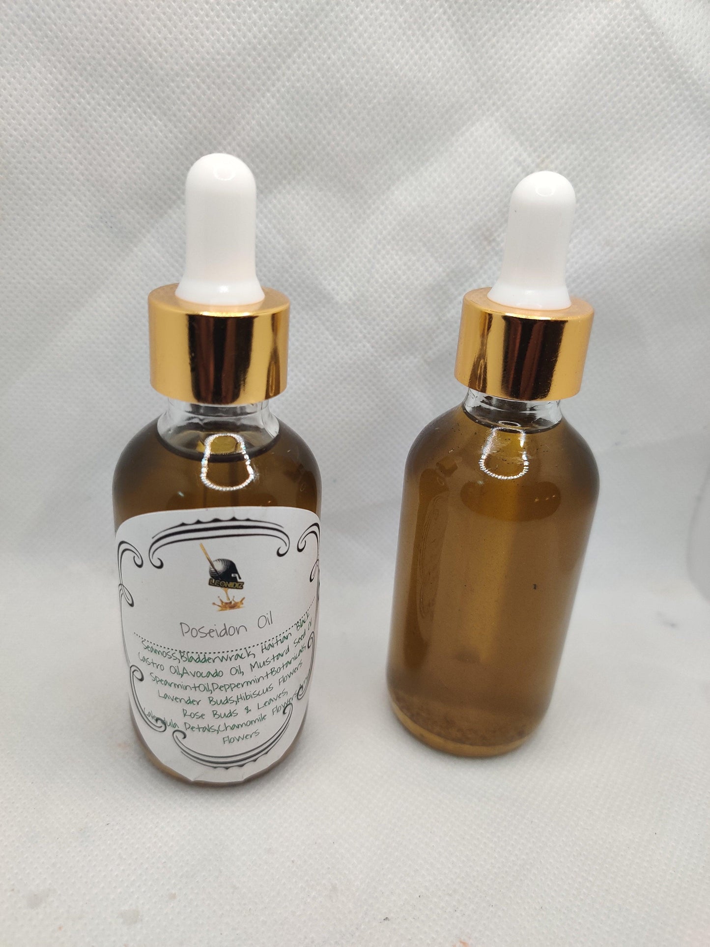 Poseidon Oil (Irish Sea Moss w/ Haitian Black Castor Oil) "Leonidiz Edition" *2oz*