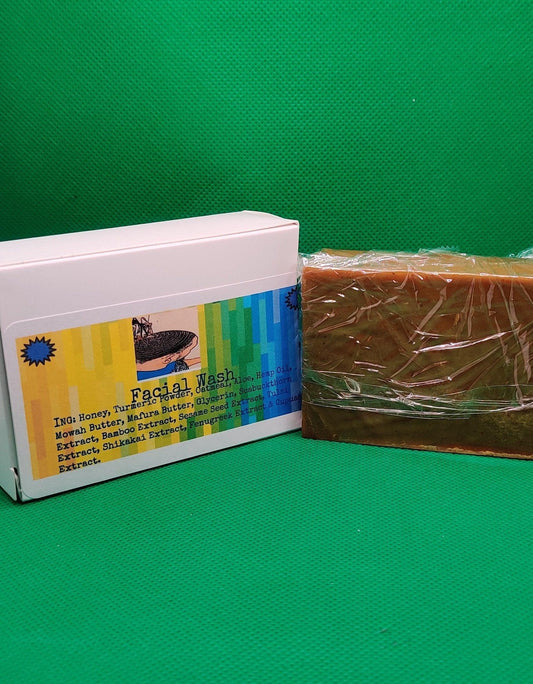 Leonidiz Facial Soap *Will stain clothing due to Turmeric powder* handle carefully - Leonidiz 