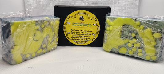 Graffiti Conditioning Bar (Show-out Oils added) *8oz or 4oz* - Leonidiz 